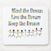 Tapis De Souris Gardez le rêve (Devant)