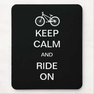 Tapis De Souris Gardez le tour calme dessus