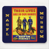 Tapis De Souris Gardez-les mise à feu (Devant)