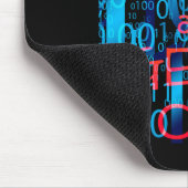 Tapis De Souris Gardez votre calme et continuez à geeker en code b (Coin)