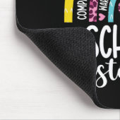 Tapis De Souris Gardien Battery Life School Janitor Rainbow (Coin)