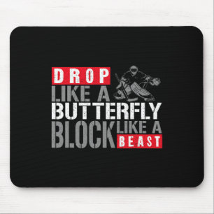 Tapis De Souris Gardien de but de hockey sur glace Gardien de but 