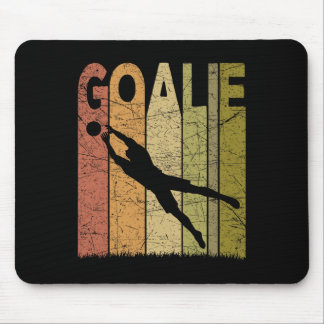 Tapis De Souris Gardien de football vintage Gardien de football ré