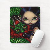 Tapis De Souris "Gardien vert" Mousepad (Avec souris)