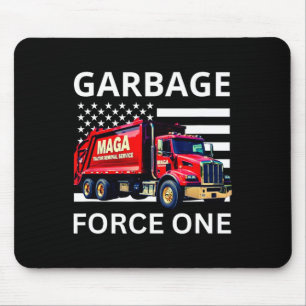 Tapis De Souris Garge Force One Trump T-shirt Méga Camion Garge 