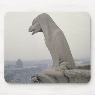 Tapis De Souris Gargouille sur la balustrade du grand