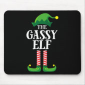 Tapis De Souris Gassy Elf Matching Family Group Christmas Party (Devant)