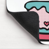 Tapis De Souris Gâteau d'anniversaire de 4 ans (Coin)