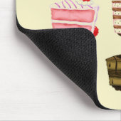 Tapis De Souris Gâteau d'anniversaire mignon de gâteau avec de la (Coin)