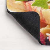 Tapis De Souris Gâteau de gaufre avec la baie fraîche (Coin)