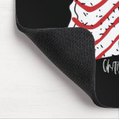 Tapis De Souris Gâteau de Noël Je ne ferais rien pour Noël Ho (Coin)