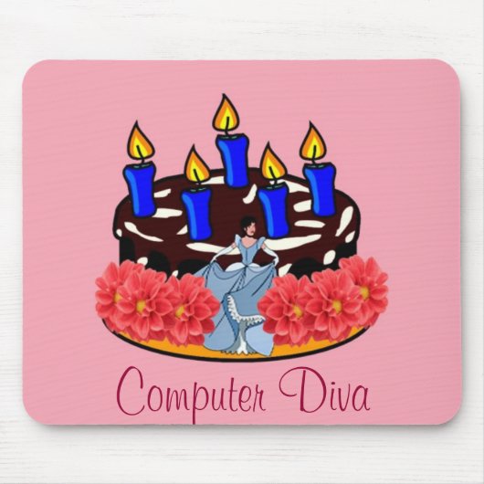 Tapis De Souris Gâteau de Valentine (Devant)