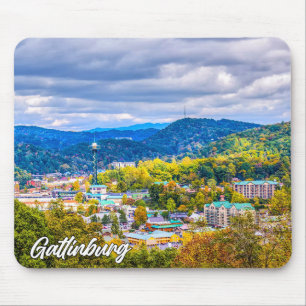 Tapis De Souris Gatlinburg, Tennessee, États-Unis, époustouflant