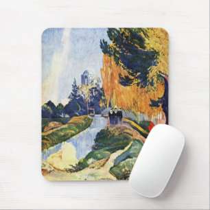 Tapis De Souris Gauguin Les Alyscamps Impression d'Automne Vintage