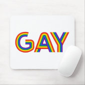 TAPIS DE SOURIS GAY (Avec souris)
