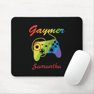 Tapis De Souris Gaymer Rainbow Video Game Controller Jeux