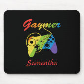 Tapis De Souris Gaymer | Rainbow Video Game Controller | Jeux (Devant)