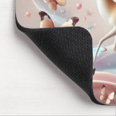 Tapis De Souris Gazelle and Butterflies Fantasy Art (Coin)