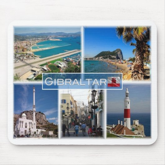 Tapis De Souris GB - Gibraltar - (Devant)