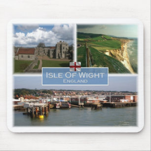 Tapis De Souris GB Royaume-Uni - Angleterre - Île De Wight -