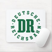 Tapis De Souris GDR / DDR Railway - Deutsche Reichsbahn Sign (Avec souris)
