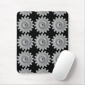Tapis De Souris Gear gris (Avec souris)