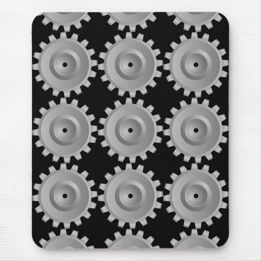 Tapis De Souris Gear gris (Devant)