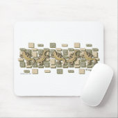 TAPIS DE SOURIS GECKO (Avec souris)