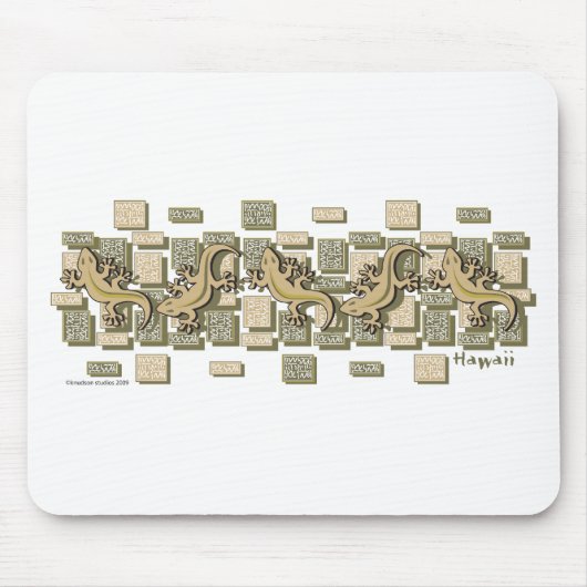 TAPIS DE SOURIS GECKO (Devant)