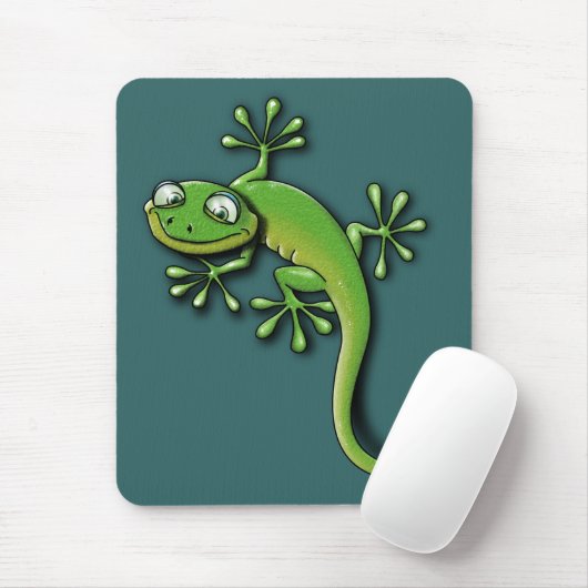 Tapis De Souris Gecko 2 (Avec souris)