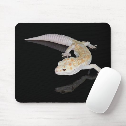 TAPIS DE SOURIS GECKO GÉANT MOUSEPAD DE LÉOPARD (Avec souris)