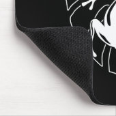 Tapis De Souris Gecko Lizard Silhouette (Coin)