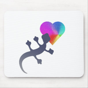 Tapis De Souris Gecko Love