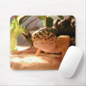 Tapis De Souris Gecko Mousepad de léopard (Avec souris)