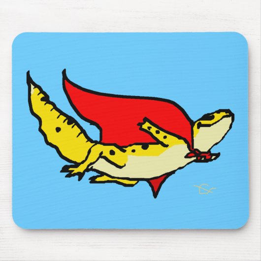 Tapis De Souris Gecko superbe (Devant)