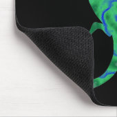 Tapis De Souris Gecko vert (Coin)