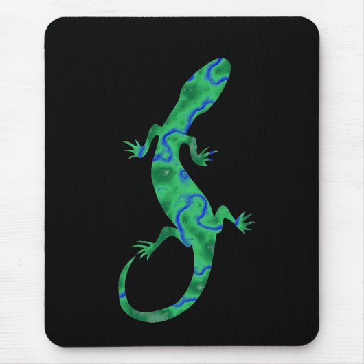Tapis De Souris Gecko vert (Devant)
