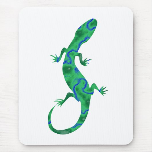 Tapis De Souris Gecko vert (Devant)