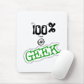 Tapis De Souris Geek de 100 pour cent (Avec souris)