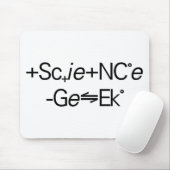 Tapis De Souris Geek de la Science (Avec souris)