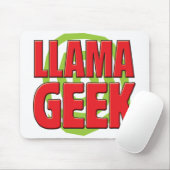 Tapis De Souris Geek de lama (Avec souris)