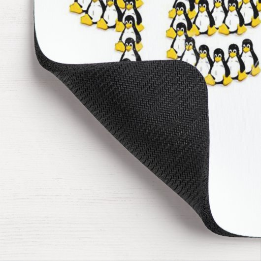 Tapis De Souris Geek de Linux Tux (Coin)