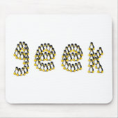 Tapis De Souris Geek de Linux Tux (Devant)