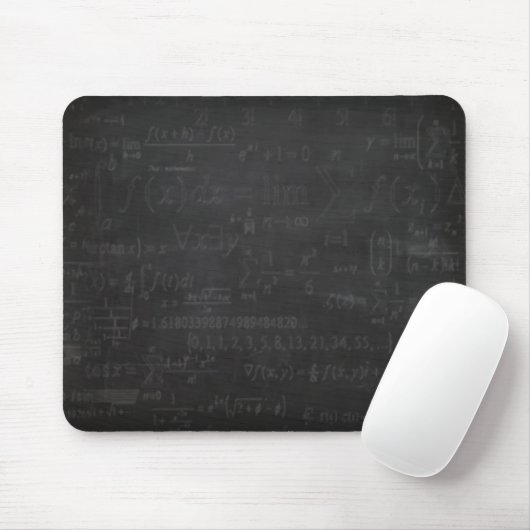 Tapis De Souris Geek de maths (Avec souris)