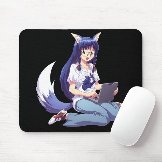 Tapis De Souris Geek Mousepad d'Anime (Avec souris)