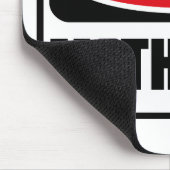 Tapis De Souris GEEK Mousepad de MATHS d'avertissement (Coin)