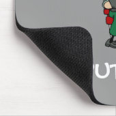 Tapis De Souris Geek Mousepad d'ordinateur (gris) (Coin)
