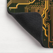 Tapis De Souris Geek Sortie carte circuit électronique orange PCB (Coin)