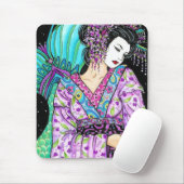 Tapis De Souris GEISHA des sirènes (Avec souris)