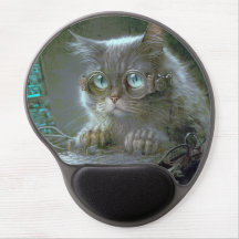 Chat avec lunettes.